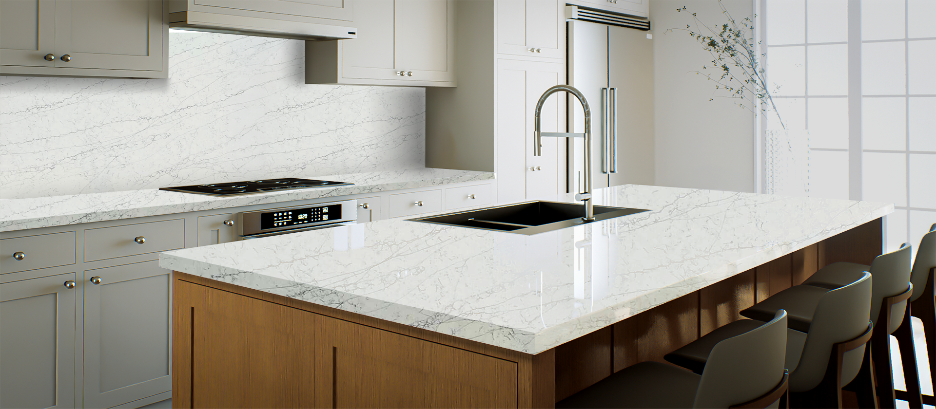 Premium stone surfaces for modern interiors by VSB Surfaces